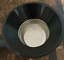 Load image into Gallery viewer, Barista Tool - coffee dosing funnel. Use with your grinder for espresso coffee making without a mess.