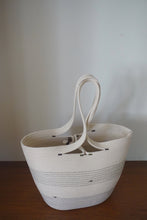 Load image into Gallery viewer, Beach and Gym Tote - Natural Cotton, shopping tote