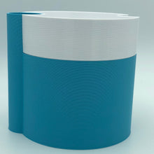 Load image into Gallery viewer, Interlocking Round Herb or Succulent Planter - Retro Styled, Interlocking and Self-Watering