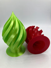 Load image into Gallery viewer, Standing Spiral Christmas Light