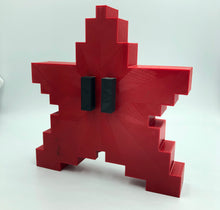 Load image into Gallery viewer, Super Star - Pixelated Star Christmas Tree Topper