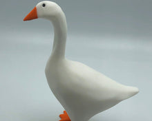 Load image into Gallery viewer, Untitled Goose Game Key Holder figurine statue model with magnet - Horrible Entitled Goose - steal things and win - Honk and Bonk!