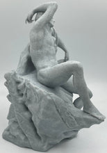 Load image into Gallery viewer, Barberini Faun Statue at the Louvre Paris, Roman Sculpture, Roman Art, Drunken Satyr, male Nude, Male Form, Male sculpture