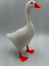 Load image into Gallery viewer, Untitled Goose Game Key Holder figurine statue model with magnet - Horrible Entitled Goose - steal things and win - Honk and Bonk!