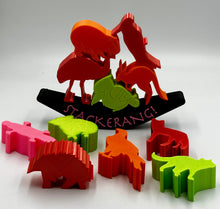 Load image into Gallery viewer, Stackerang! A thrilling Aussie animal balancing game for adults and children