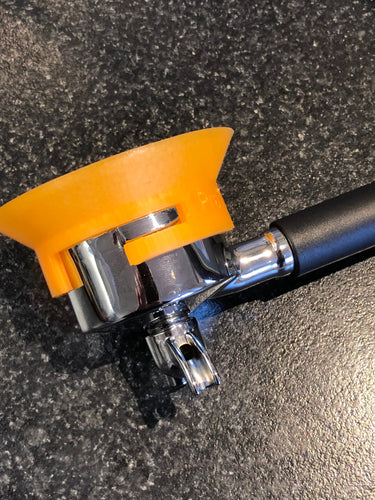 Barista Tool - coffee dosing funnel. Use with your grinder for espresso coffee making without a mess.