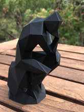 Load image into Gallery viewer, The Thinker - a sculpture to enhance your mindfulness! Rodin&#39;s famous sculpture in polygon style
