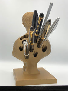 Julius Caesar Pen Holder and Pencil Holder - Desktop Organiser for Roman History Fans
