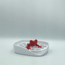 Load image into Gallery viewer, Draining Soap Dish, bathroom accessories, soap saver, soap dish with drain, soap dispenser

