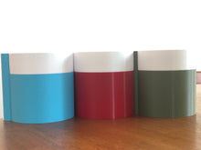 Load image into Gallery viewer, Interlocking Round Herb or Succulent Planter - Retro Styled, Interlocking and Self-Watering
