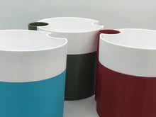Load image into Gallery viewer, Interlocking Round Herb or Succulent Planter - Retro Styled, Interlocking and Self-Watering
