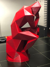 Load image into Gallery viewer, The Thinker - a sculpture to enhance your mindfulness! Rodin&#39;s famous sculpture in polygon style

