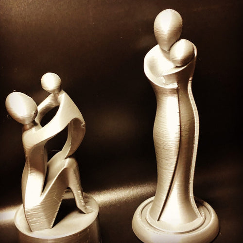 Mother and Child Sculpture - sitting or standing - perfect gift for Mother's Day