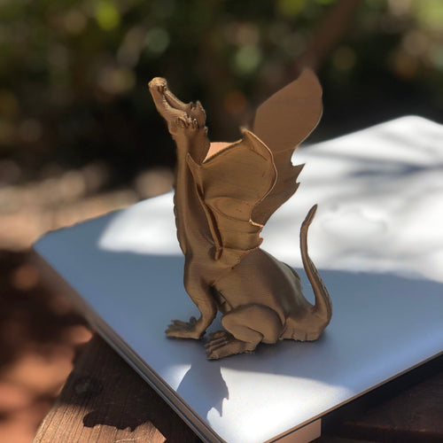 Dragon - Adalinda Cerrado the Non-Singing Dragon, Friendly, Peaceful, Good Luck, Reiki Dragon