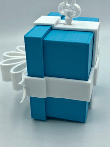 Lockable Christmas Gift Box Tree Decoration