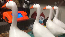 Load image into Gallery viewer, Untitled Goose Game Key Holder figurine statue model with magnet - Horrible Entitled Goose - steal things and win - Honk and Bonk!
