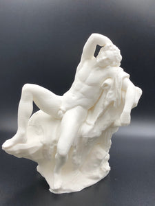 Barberini Faun Statue at the Louvre Paris, Roman Sculpture, Roman Art, Drunken Satyr, male Nude, Male Form, Male sculpture