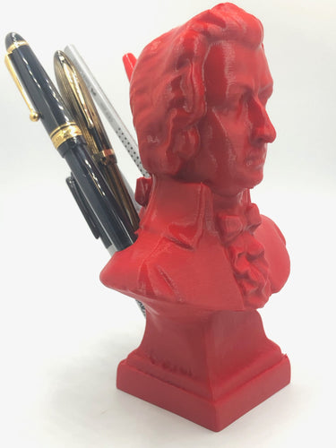 Mozart Pen Holder and Pencil Holder Desktop Organiser
