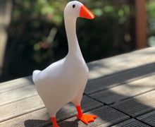 Load image into Gallery viewer, Untitled Goose Game Key Holder figurine statue model with magnet - Horrible Entitled Goose - steal things and win - Honk and Bonk!
