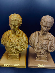 Julius Caesar Pen Holder and Pencil Holder - Desktop Organiser for Roman History Fans