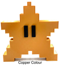 Load image into Gallery viewer, Super Star - Pixelated Star Christmas Tree Topper
