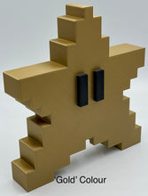 Load image into Gallery viewer, Super Star - Pixelated Star Christmas Tree Topper
