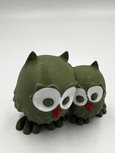 Load image into Gallery viewer, Cute Cuddling Owls, loving owl pair, owl couple
